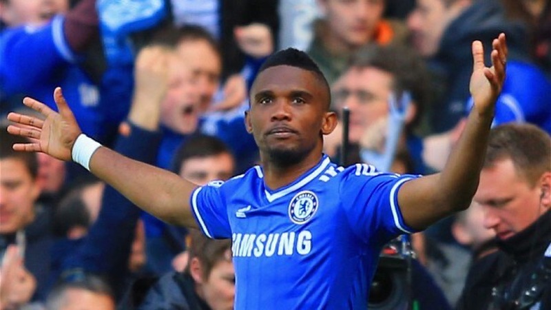 Samuel Eto’o trong màu áo Inter Milan